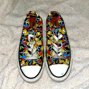 RARE Unisex Simpsons x Converse Sneakers
